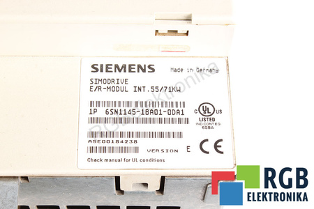 6SN1145-1BA01-0DA1 SIEMENS SIMODRIVE 611 VERSION E