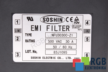 NFU3030C-Z1 SOSHIN FILTRE