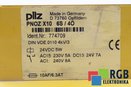 PNOZX10 PILZ 774709 RELAIS DE SÉCURITÉ