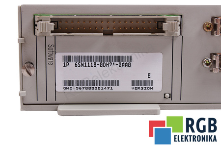 6SN1118-0DH21-0AA0 SIEMENS VERSION E SIMODRIVE 611-D