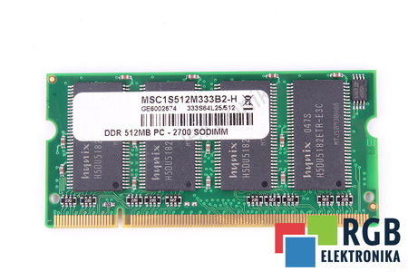 MSC1S512M333B2-H HYNIX PC-2700 512MB DDR SODIMM