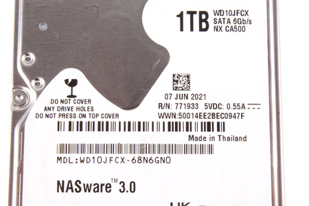 WD10JFCX WESTERN DIGITAL 1TB SATA 6GB/S