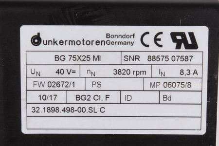 BG75X25MI DUNKERMOTOREN STATOR