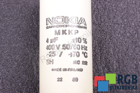 CONDENSATEUR MKKP NOKIA 4UF, 400V