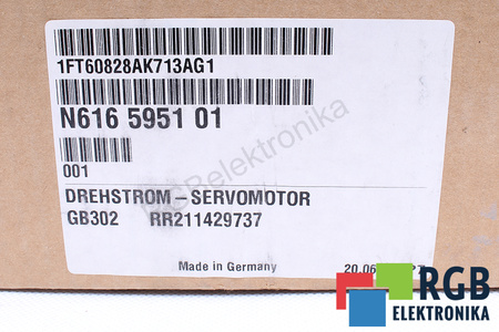 1FT6082-8AK71-3AG1 SIEMENS SIMOTICS S 1FT6