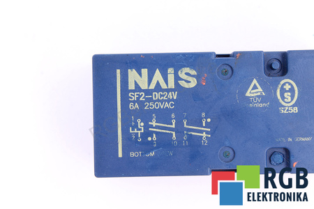 SF2-DC24V NAIS 250V 6A RELAIS