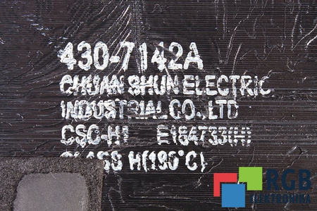 430-7142A CHUAN SHUN ELECTRIC INDUSTRIAL
