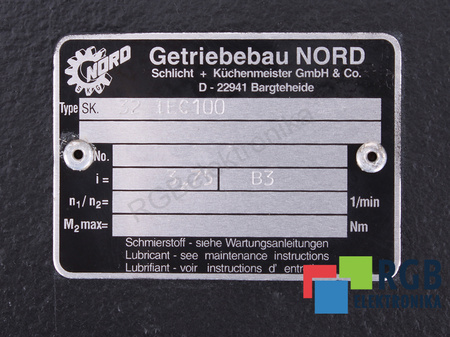 SK.12063 NORD IEC90 I=8.47 RÉDUCTEUR