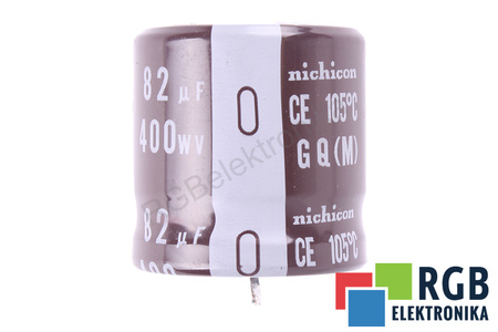 CONDENSATEUR 82UF 400V NICHICON