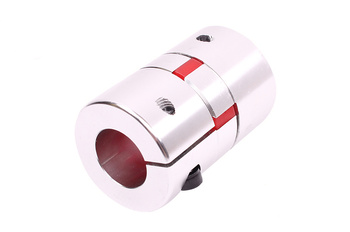 YH10-46-24-24-70 D=46MM D1=D2=24MM L=70MM ALUMINIUM ACCOUPLEMENT ÉLASTIQUE A MÂCHOIRES