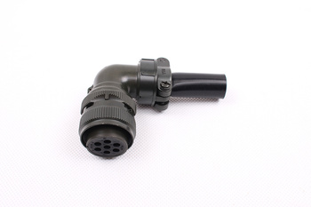 FICHE FEMELLE COUDÉE XMS4108A20-15S POUR SERVOVARIATEURS YASKAWA 7 PIN REMPLACEMENT