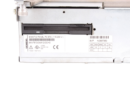 6AV7613-0AA12-0CH0 SIEMENS SIMATIC PANEL PC 670
