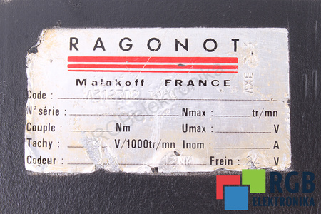 A312302 RAGONOT PALIER ARRIERE