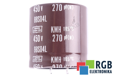 CONDENSATEUR 88S04L NIPPON 270UF, 450V