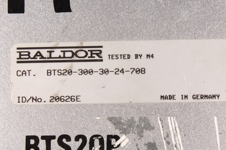 BTS20-300-30-24-708 BALDOR ID/O.20626E BTS20P
