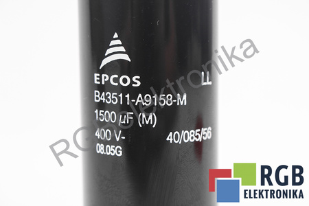 CONDENSATEUR B43511-A9158-M EPCOS 1500UF, 400VDC