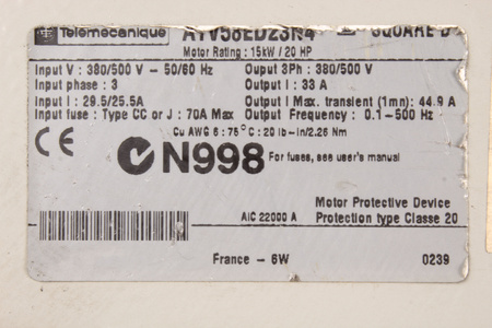 ATV58ED23N4 TELEMECANIQUE