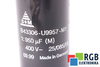 CONDENSATEUR B43306-U9957-M1 S+M 25/085/56 950UF, 400VDC