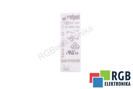 RM96Z-12W RELPOL RM96-3021-35-1012 12VDDC 260VAC 10A RELAIS