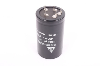 CONDENSATEUR B43306-U0957-M1 S+M 25/085/56 950UF, 400VDC