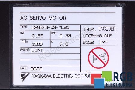 USAGED-09-ML21 YASKAWA STATOR
