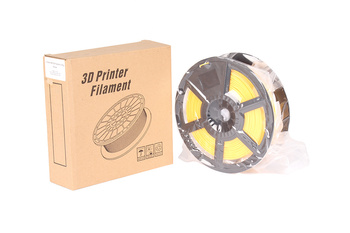 1,75MM HS PLA FILAMENT 0.5KG YELLOW FLASHFORGE DIMENSION EXTÉRIEURE DE LA BOBINE 180MM, DIMENSION INTÉRIEURE DE LA BOBINE 50MM, LARGEUR DE LA BOBINE 45MM