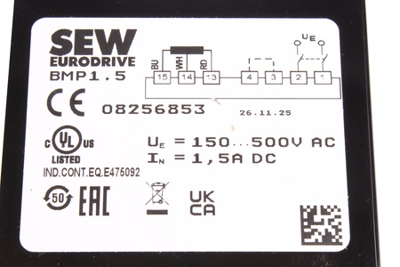 8256853 SEW EURODRIVE BMP 1.5 REDRESSEUR DE FREIN