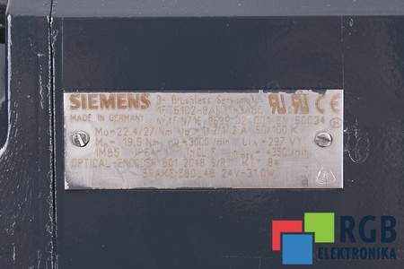 1FT6102-8AF71-3AB0 SIEMENS SIMOTICS S 1FT6