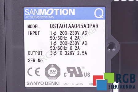 QS1A01AA045A3PAR SANYO DENKI BOÎTIER