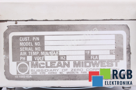 XR-2026-001 MC LEAN CLIMATISEUR