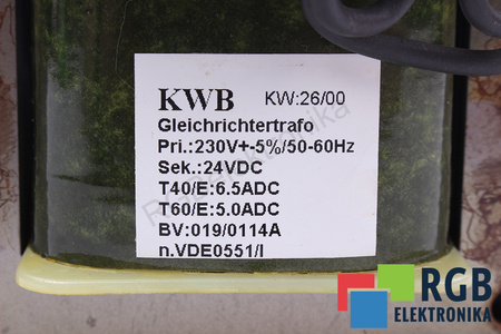 BV019/0114A KWB ALIMENTATION
