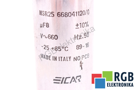 CONDENSATEUR 8UF 660VAC EICAR
