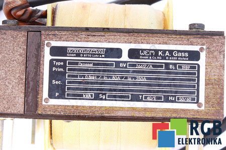 INDUCTANCE BV26617/A INDRAMAT