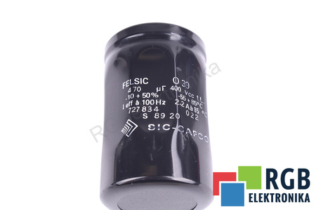 CONDENSATEUR 470UF 400V SIC-SAFCO FELSIC