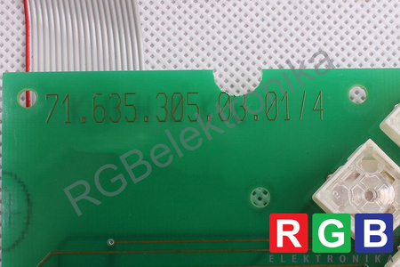 71.635.305.03.011/4 KUHNKE ENERGIETECHNIK CLAVIER