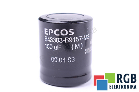 CONDENSATEUR B43303-B9157-M2 EPCOS 150UF, 400V