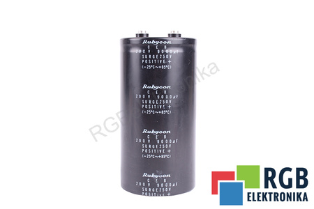 CONDENSATEUR 9000UF 200V RUBYCON CEB