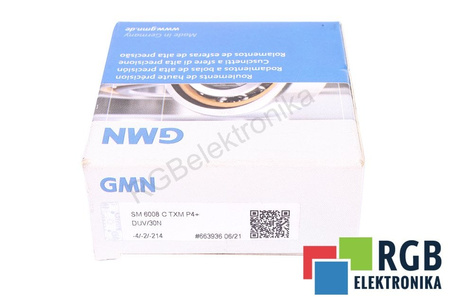SM6008CTXMP4+DUV/30N GMN 40X68X15 ROULEMENT A BILLES A CONTACT OBLIQUE