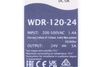 WDR-120-24 MEAN WELL DIN AC/DC ALIMENTATION