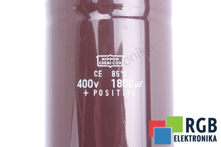 CONDENSATEUR CE NIPPON 1800UF, 400V