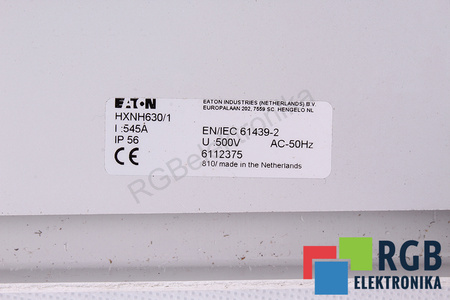 HXNH630/1 EATON IDT BOÎTIER DE FUSIBLE