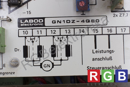 GN1DZ-4Q80 LABOD ELECTRONIC GN1DZ220/160-16-4Q THYRISTOR REGLER