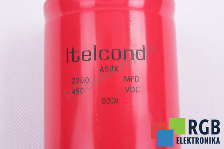 CONDENSATEUR 2200UF 450VDC ITELCOND