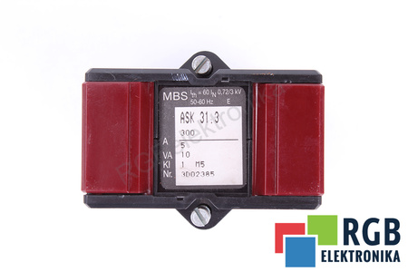 ASK31.3 MBS 10VA 300/5A TRANSFORMATEUR DE COURANT