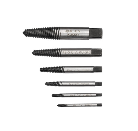 JEU D’EXTRACTEURS DE VIS O 3-24 MM 49-B KUKKO