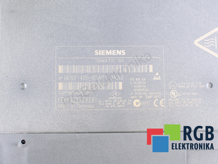 6ES7405-0DA02-0AA0 SIEMENS SIMATIC S7-400