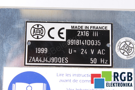 ZAA4J4J9DQES ARO PANNEAU DE CONTRÔLE ET DE COMMANDE