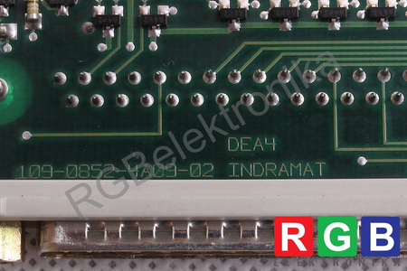 DEA04.1 109-0852-4A09-02 INDRAMAT 109-0852-4B09-02