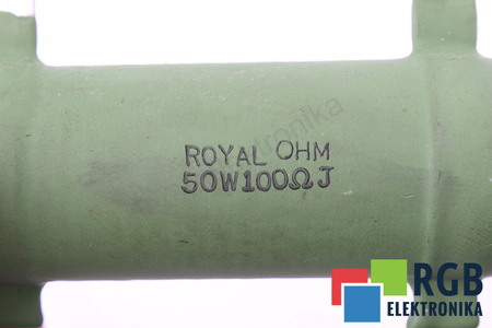RÉSISTANCE QL50-100R ROYAL OHM 100R 100OHM, 50W