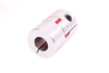 YH10-30-14-14-50 D=30MM D1/D2=14/14MM L=50MM ALUMINIUM ACCOUPLEMENT ÉLASTIQUE A MÂCHOIRES